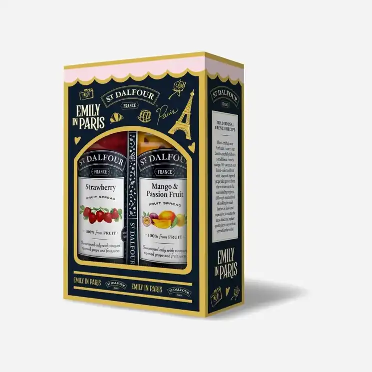 2pack ovocných pomazánek a lžička