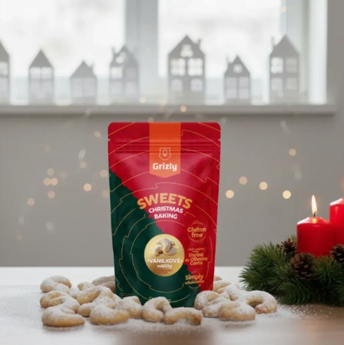 Vanilkové rohlíčky směs Sweets Grizly