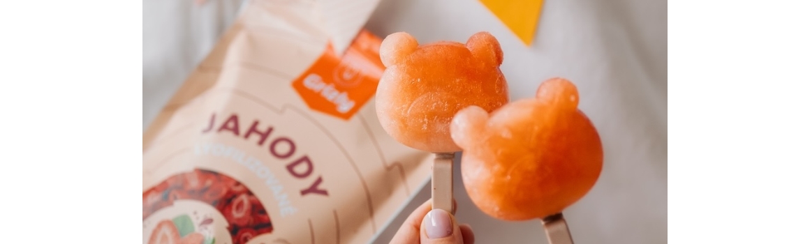 Domácí nanuky s lyofilizovaným ovocem