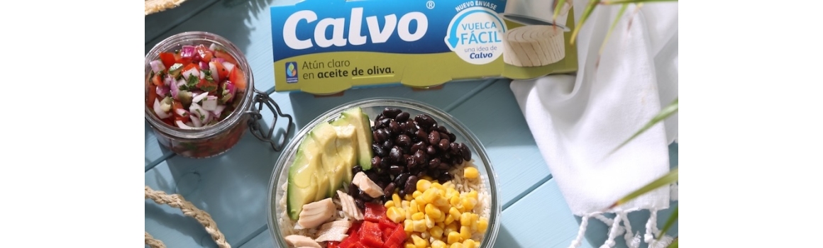 Letní bowl s tuňákem