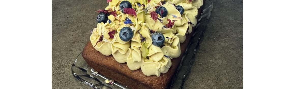 Pistáciový chlebíček