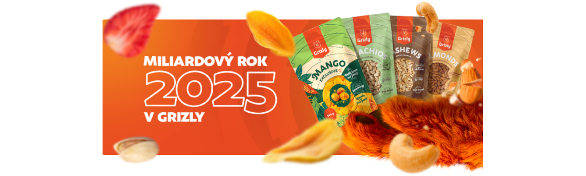 Rok 2025 v Grizly. Díky vám jsme pokořili miliardu