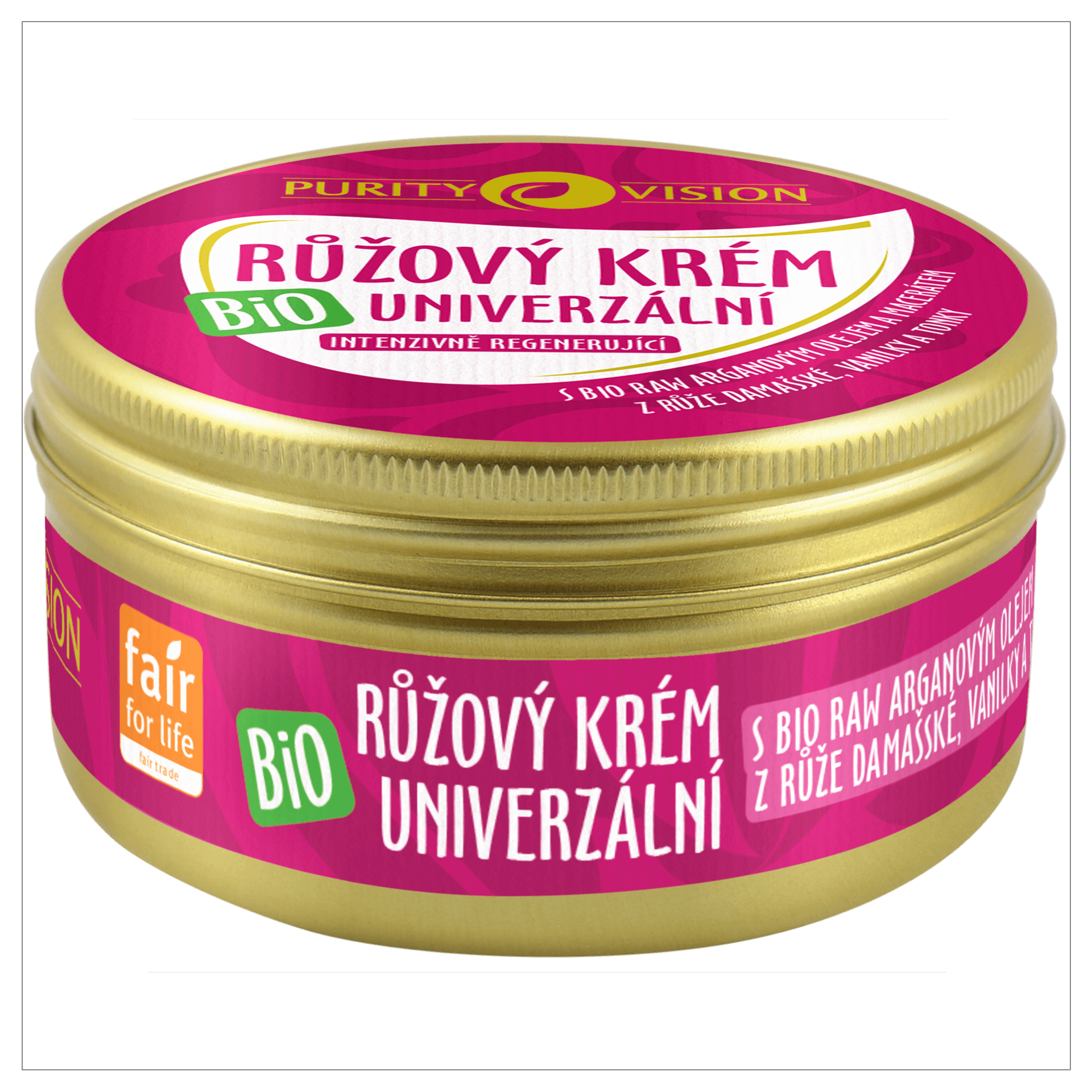 Purity Vision Růžový krém univerzální BIO 70 ml Obrázek