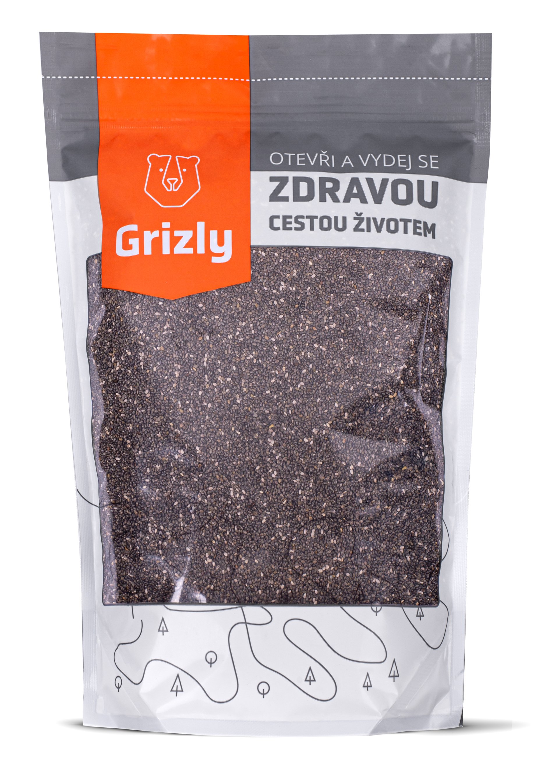 GRIZLY Chia semínka 1000 g Obrázek