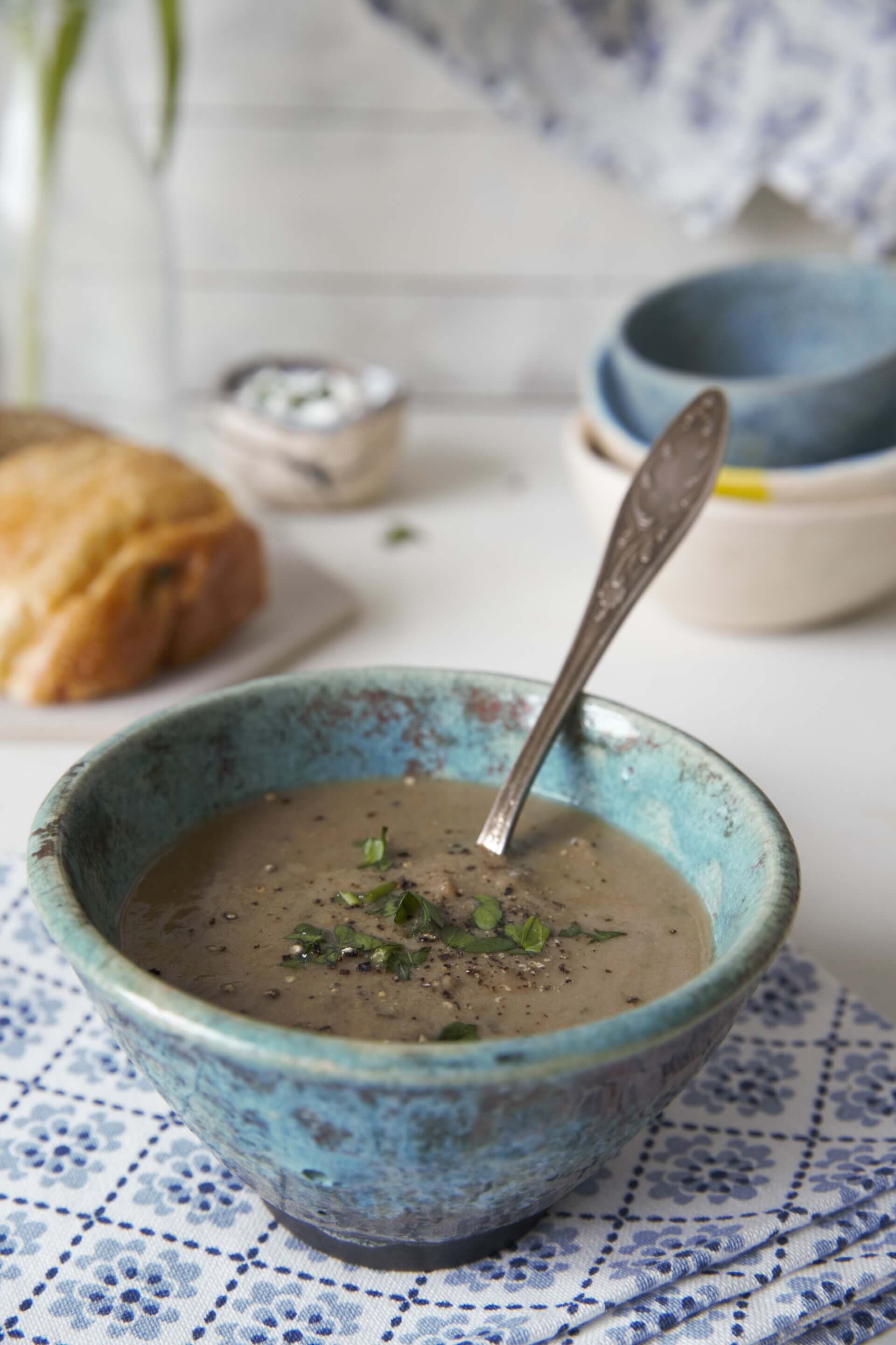 Auga - Bio Polévka žampionová krémová, 400g Obrázek