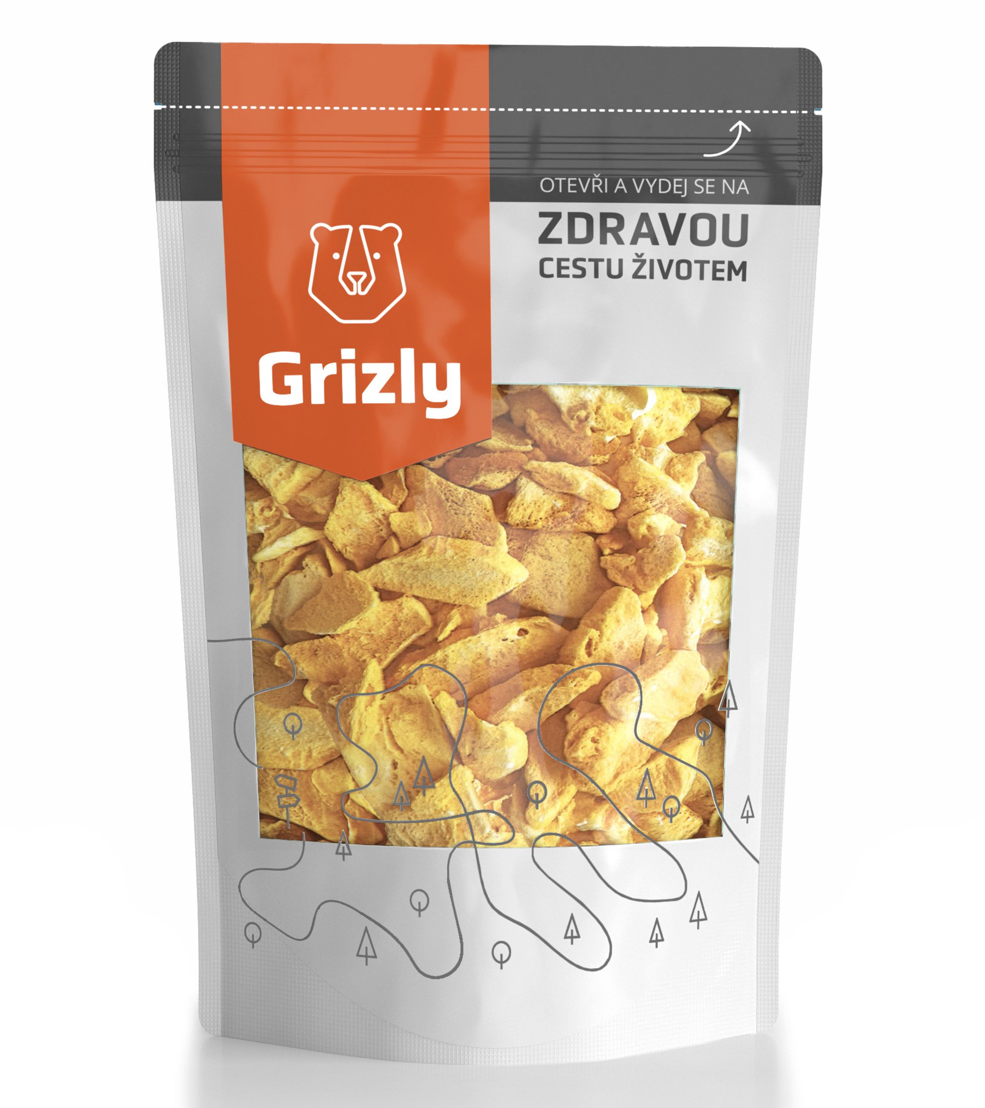 GRIZLY Mango lyofilizované XXL 125 g Obrázek