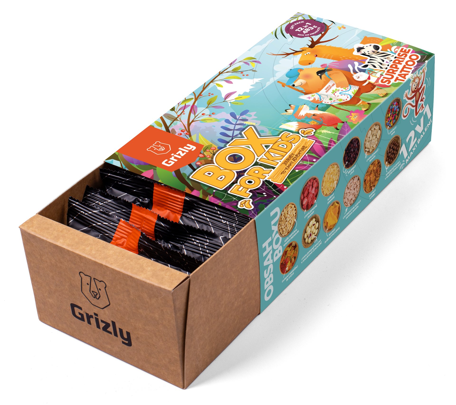 GRIZLY Box for kids 483 g Obrázek