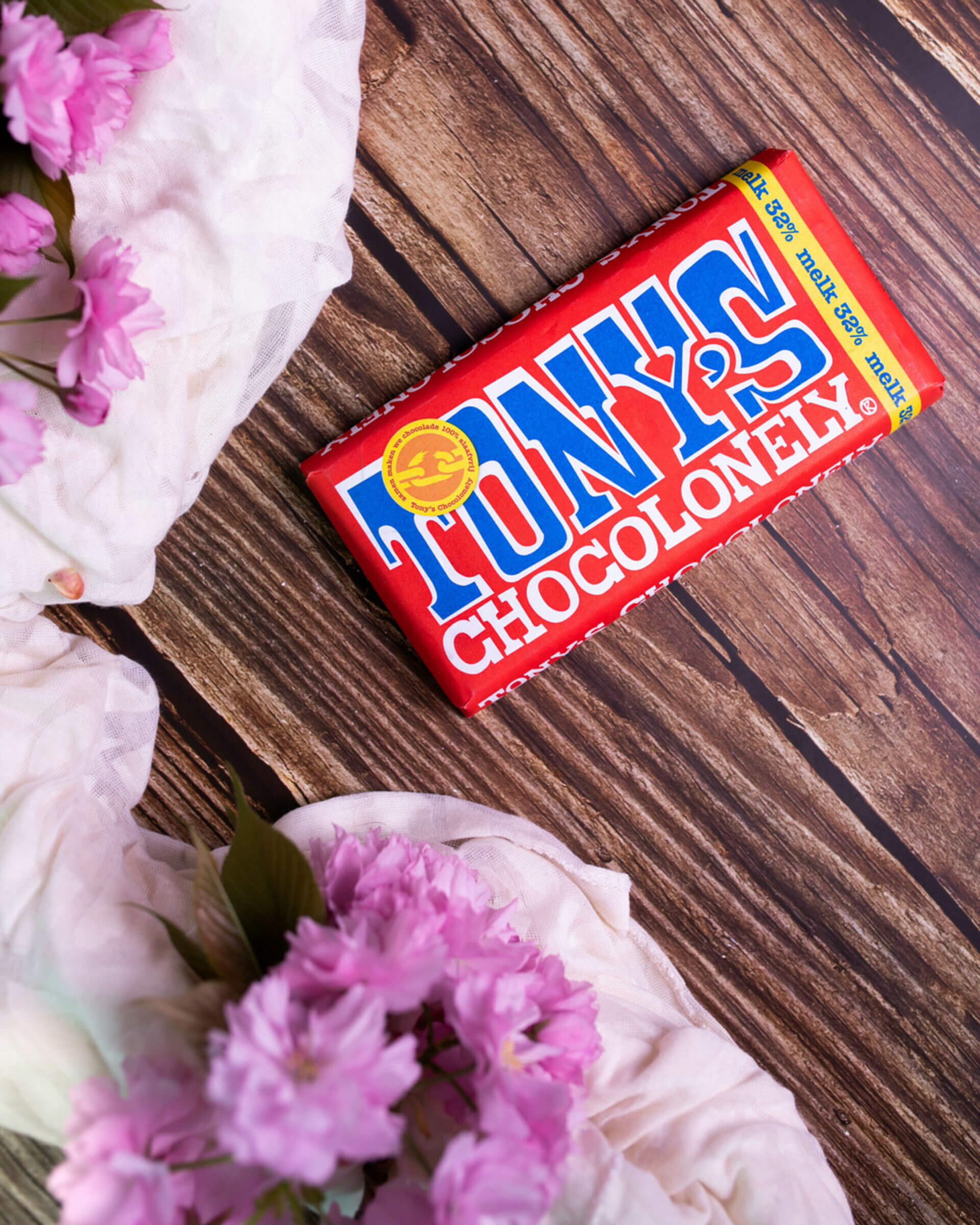 Tony’s Chocolonely Mléčná čokoláda 180 g Obrázek