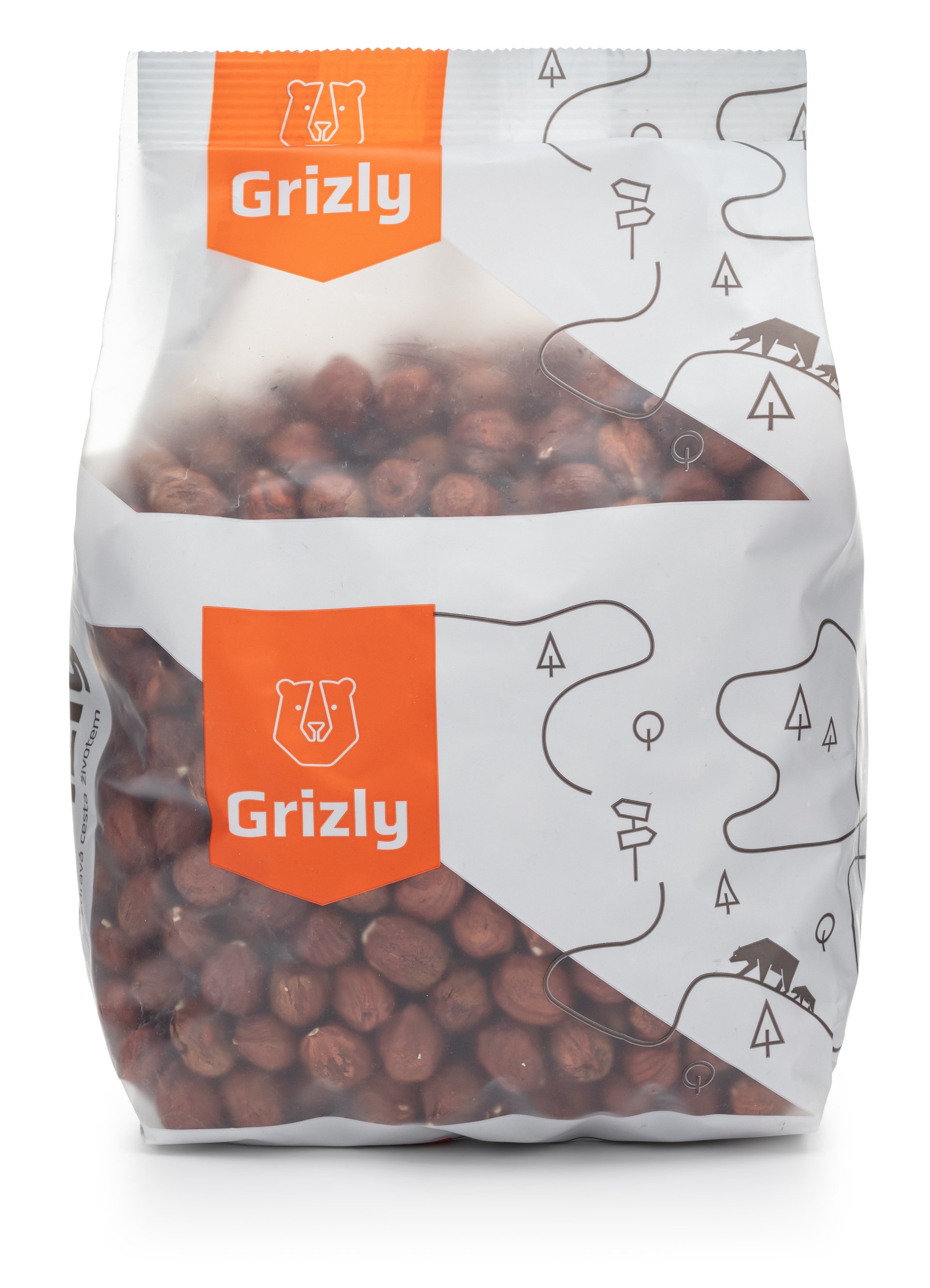 GRIZLY Lískové ořechy 1000 g Obrázek