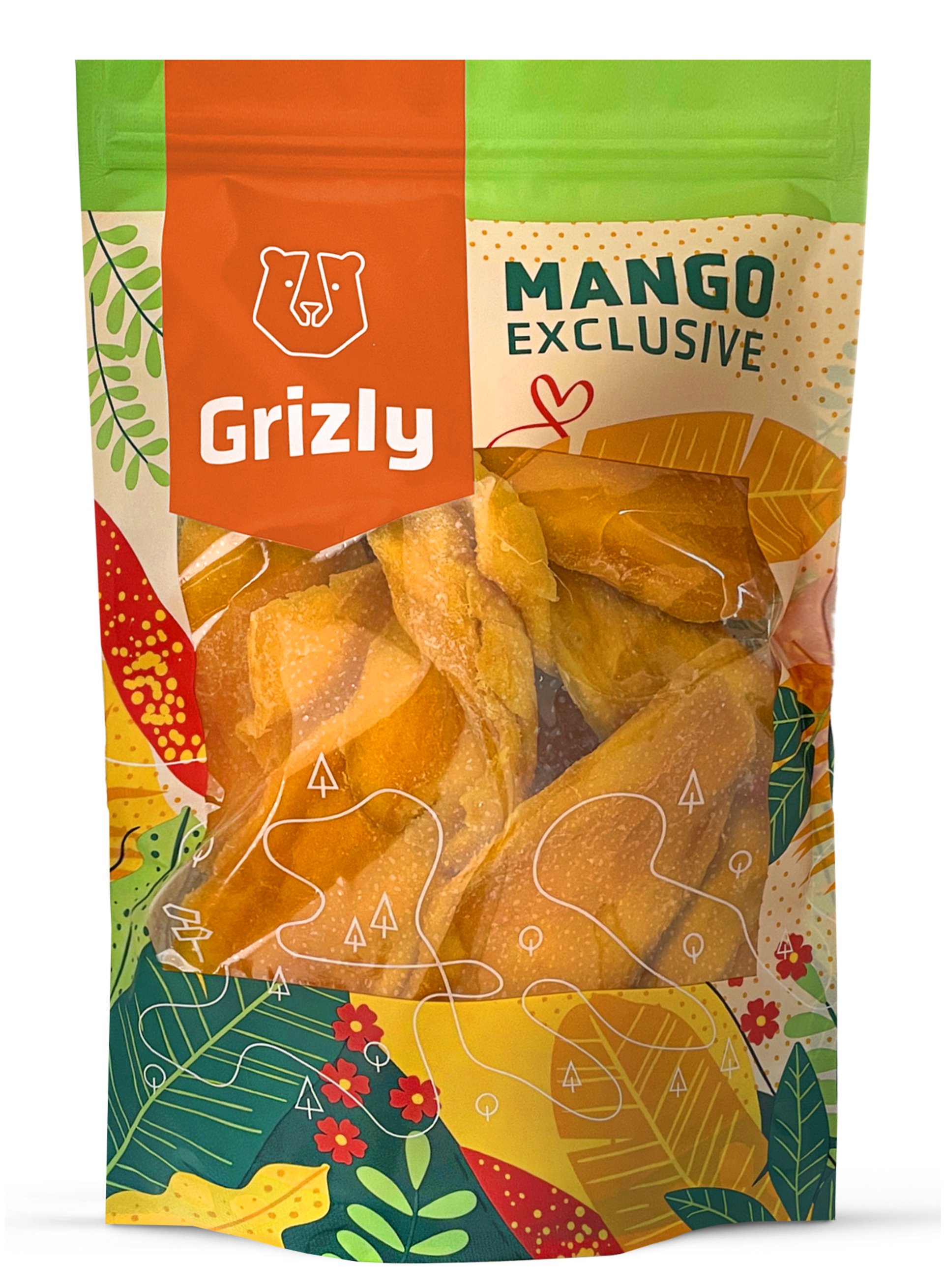 GRIZLY Mango sušené exclusive 500 g Obrázek