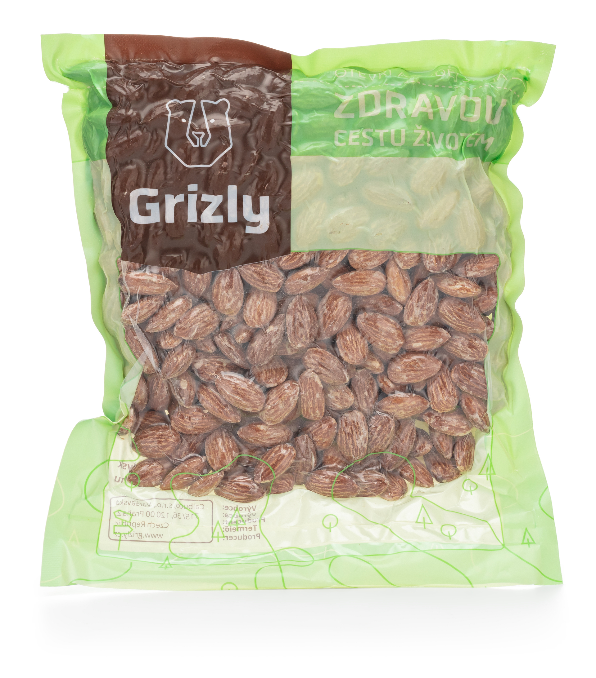 GRIZLY Mandle s příchutí chilli 500 g Obrázek