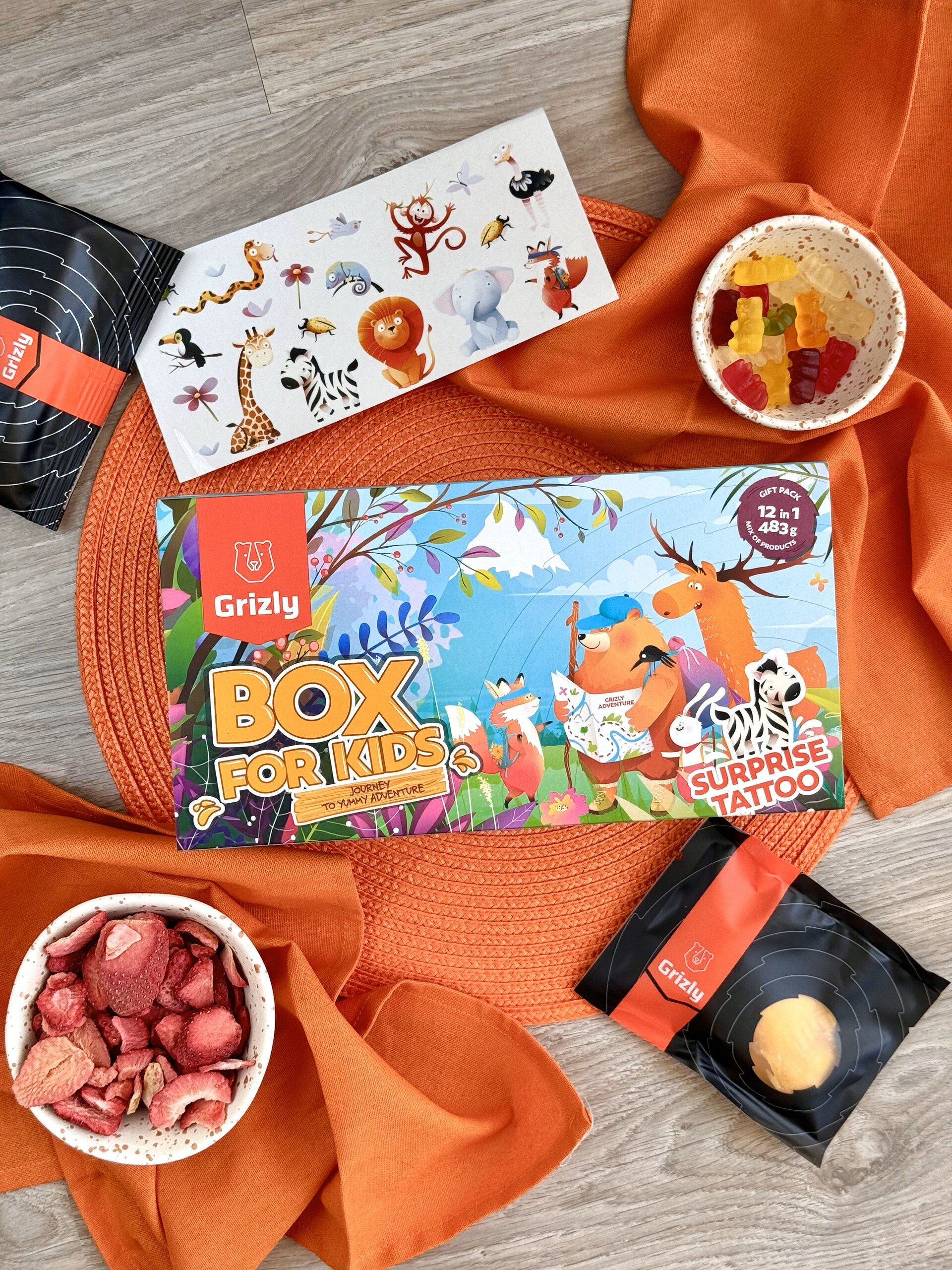 GRIZLY Box for kids 483 g Obrázek