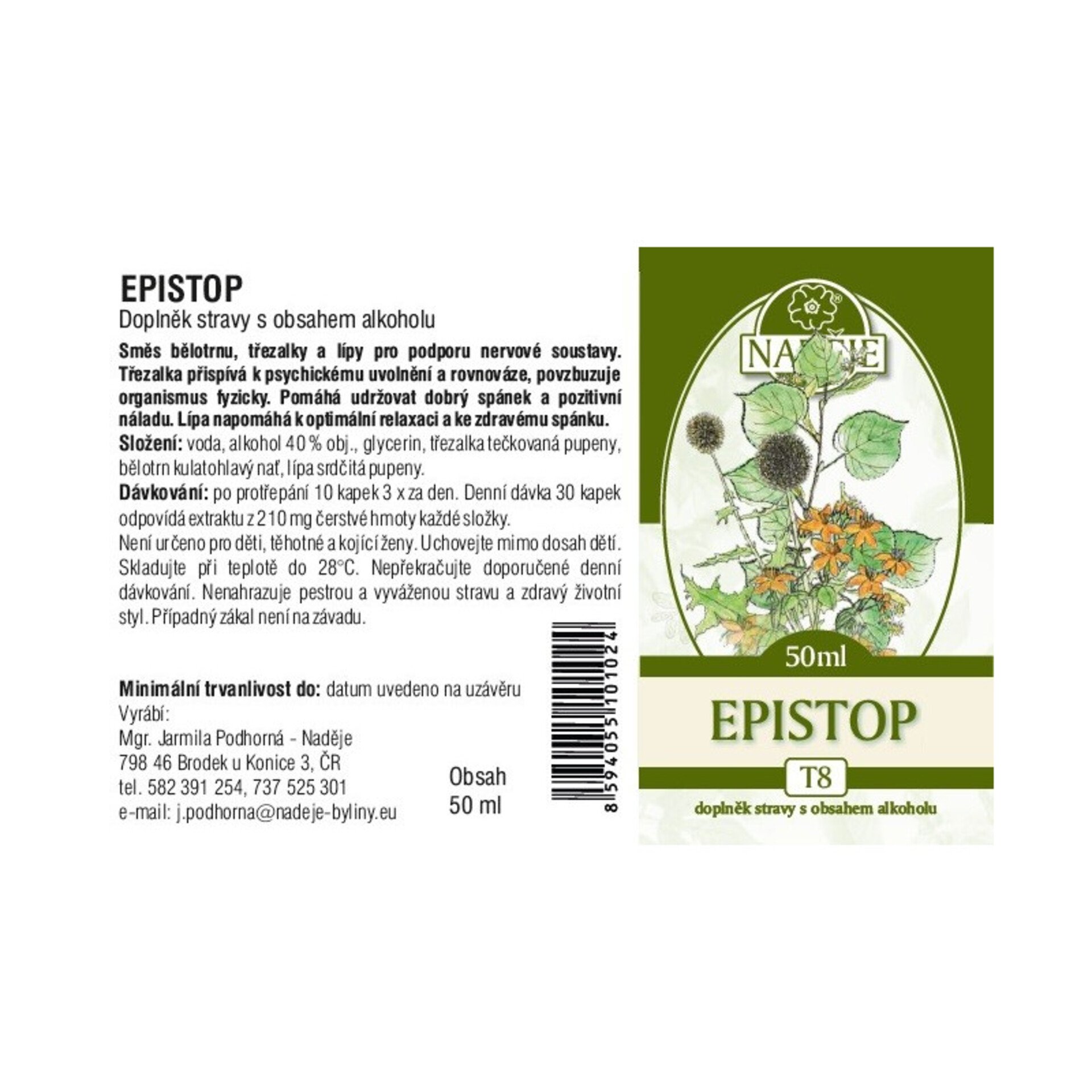 Naděje - Podhorná Epistop 50 ml Obrázek