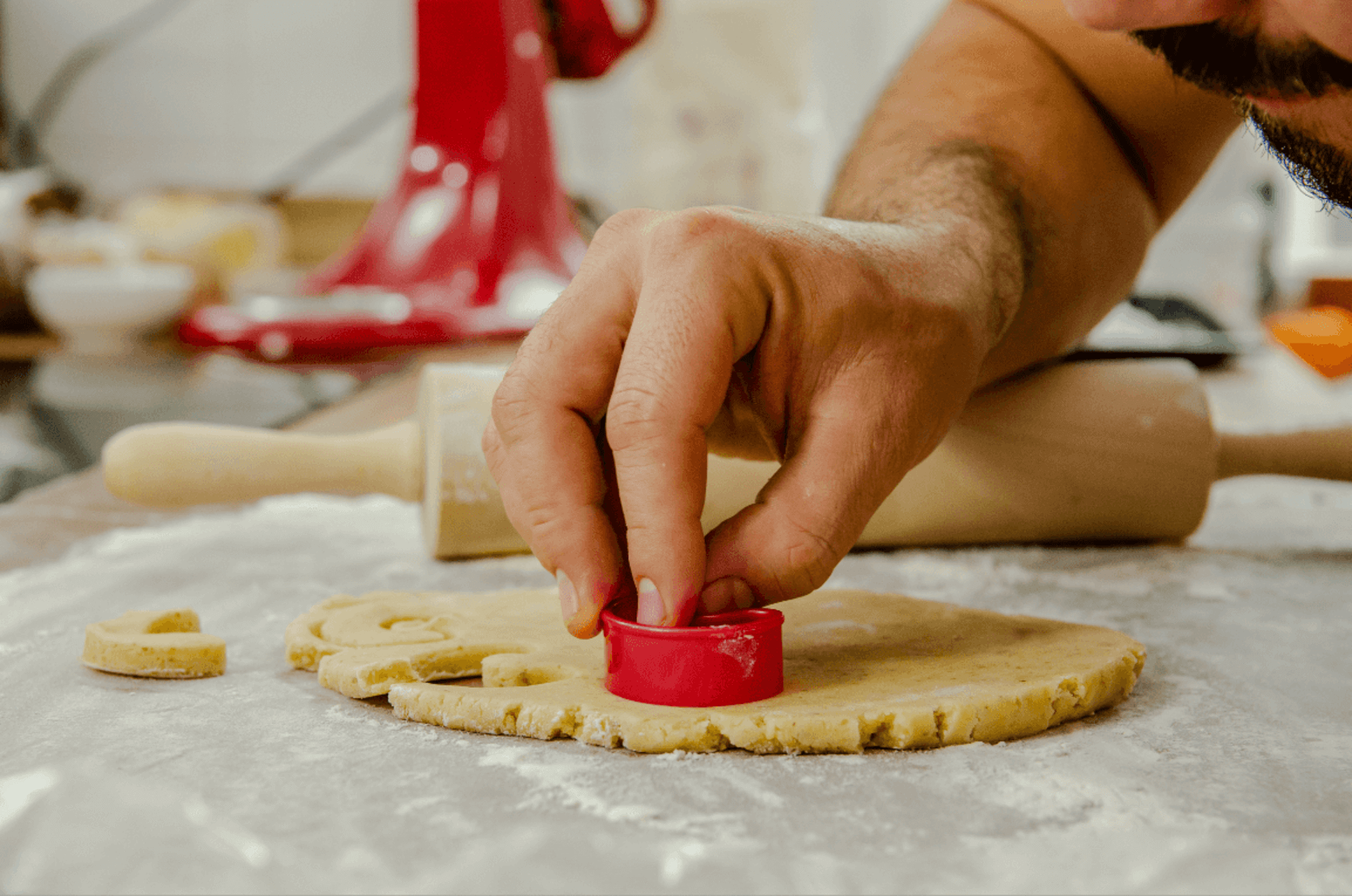 GRIZLY Sweets Směs na vanilkové rohlíčky bezlepkové 440 g Obrázek