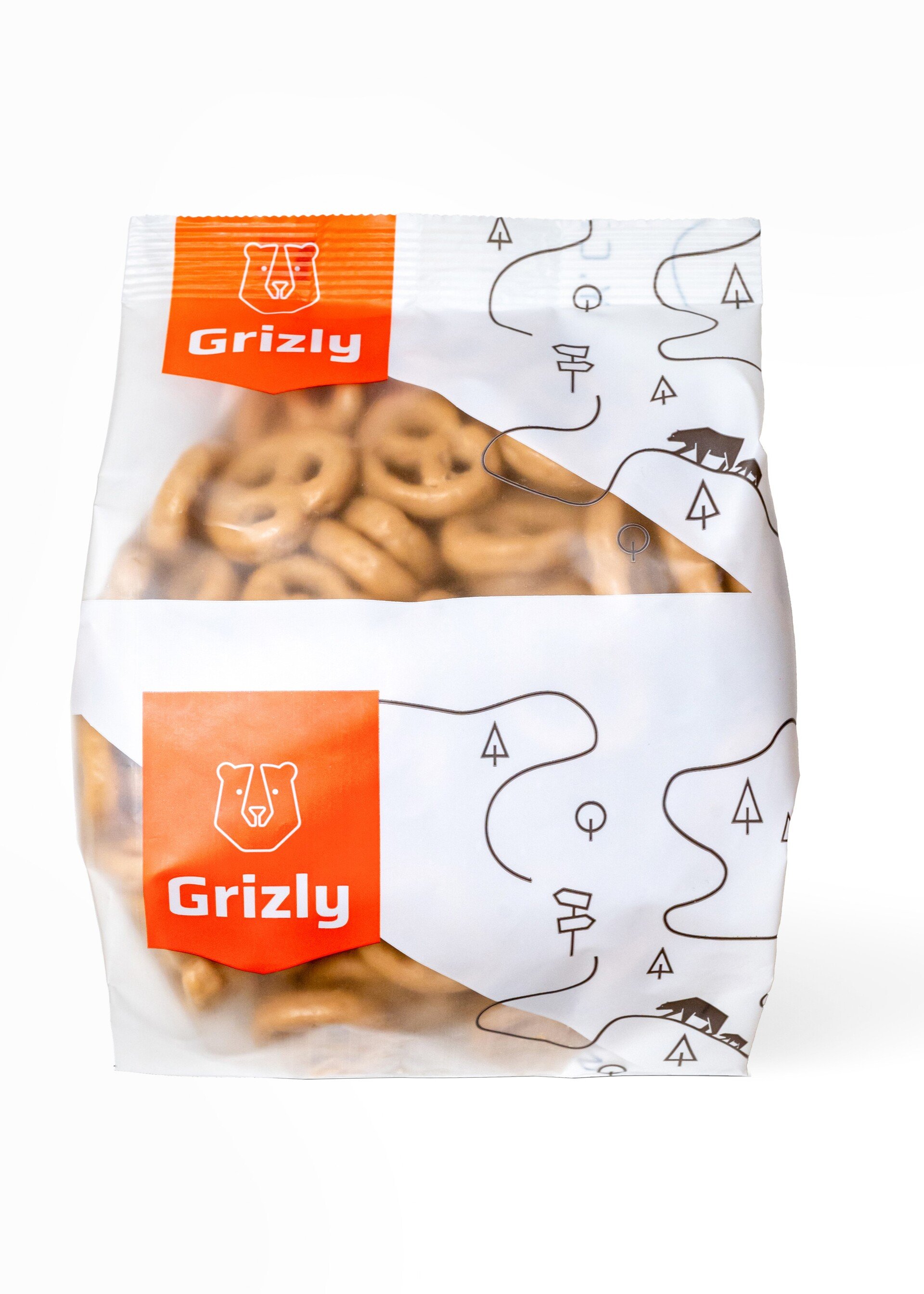 GRIZLY Preclíky ve slaném karamelu 500 g Obrázek