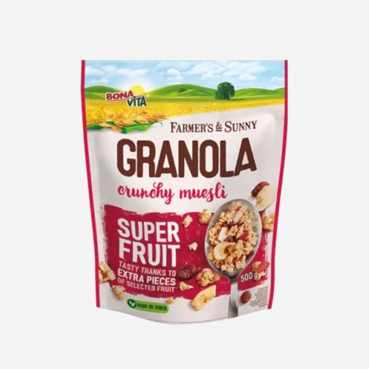 Granola křupavé müsli super fruit