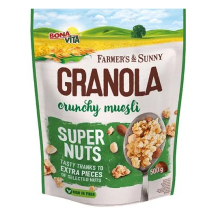 Granola křupavé müsli super ořech