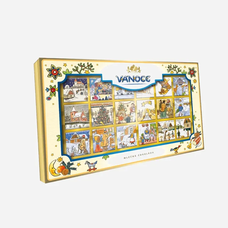 Krabička neapolitánská mléčná Lada 18 ks 90 g