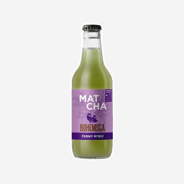 Matcha černý rybíz