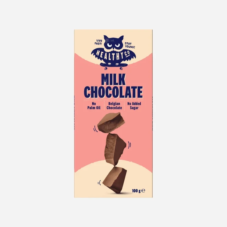 Mléčná čokoláda bez cukru