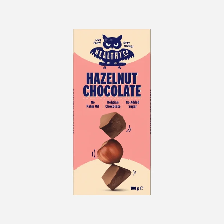 Oříšková čokoláda bez cukru