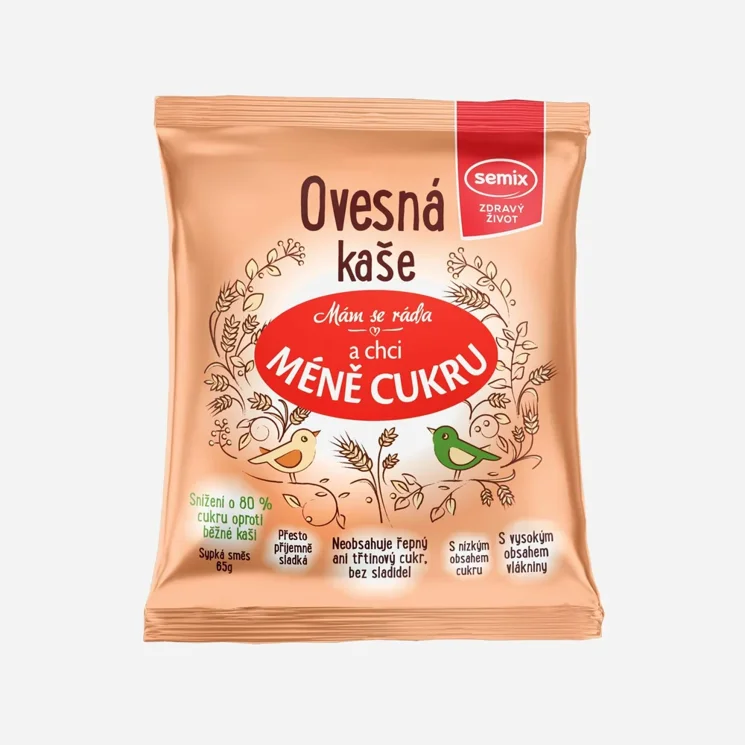 Ovesná kaše -80 %
