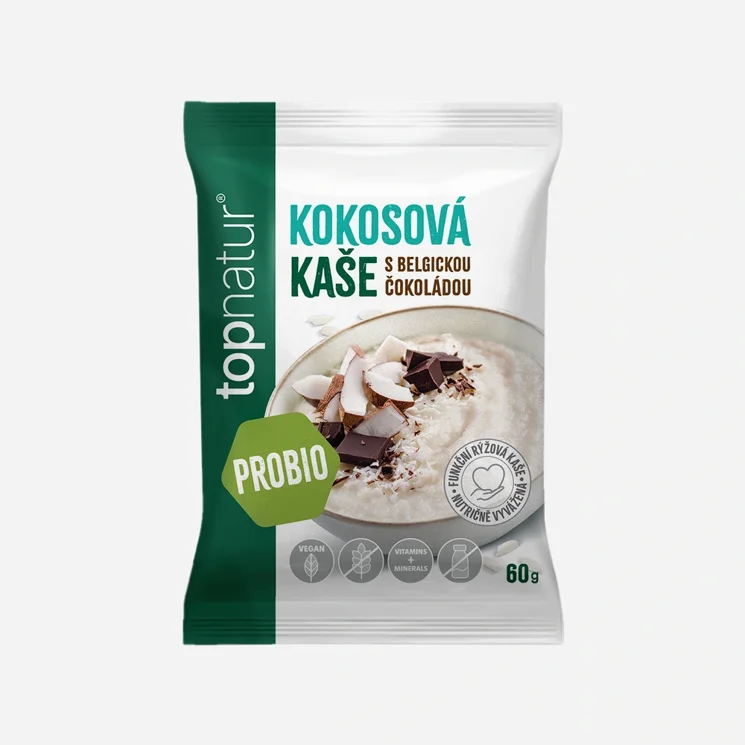 Probio kaše kokos s belgickou čokoládou