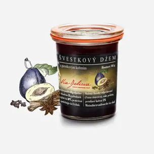 Švestkový džem s perníkovým kořením