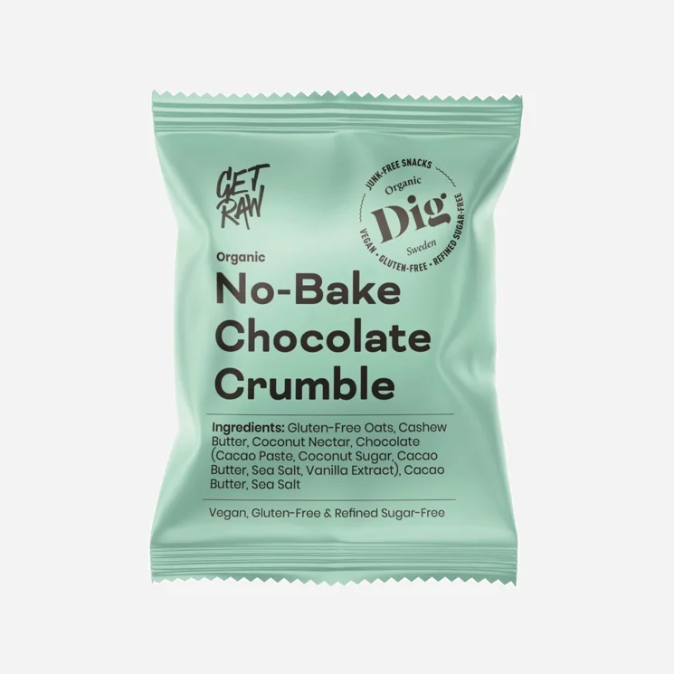 Tyčinka ovesná nepečená s kousky čokolády BIO