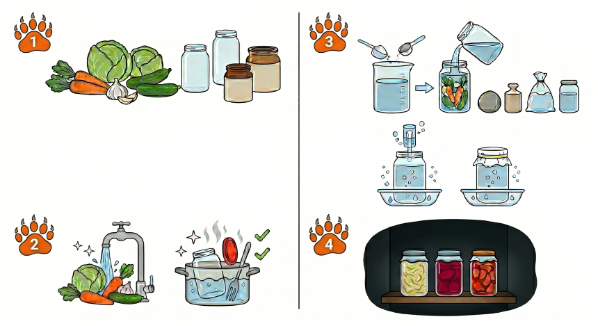 Fermentace - zelenina Grizly