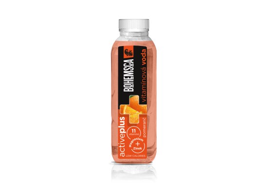 Active plus vitamínová voda pomeranč