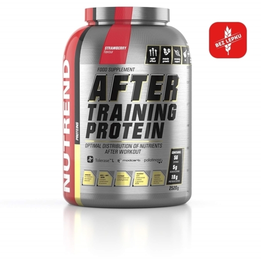 After training protein  - vanilka