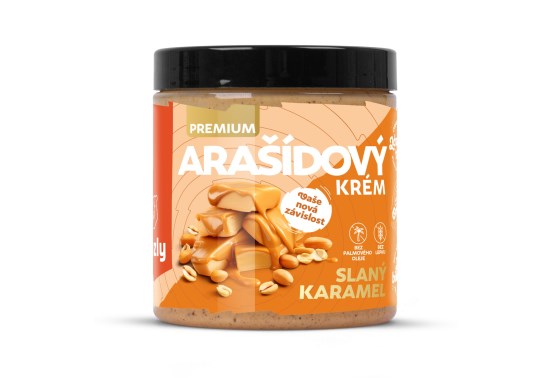 Arašídový krém slaný karamel premium