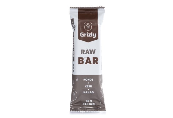 Balení 15x  RAW Bar kokos-kešu-kakao 55 g