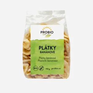 Banánové plátky BIO