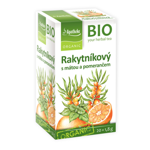 BIO Rakytníkový čaj s mátou a pomerančem