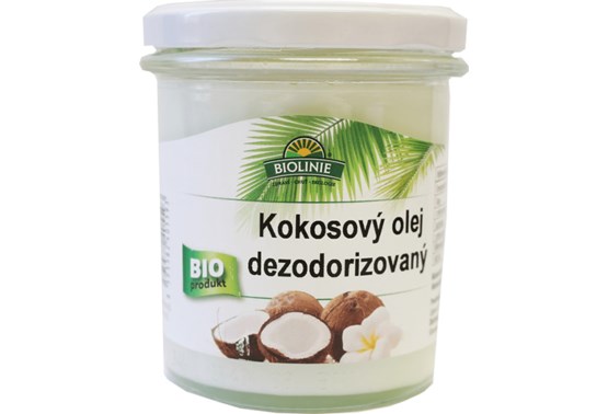 Biolinie Olej kokosový panenský dezodorizovaný BIO