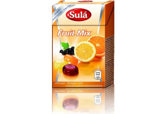 Bonbóny bez cukru fruit mix