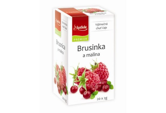 Brusinka a malina