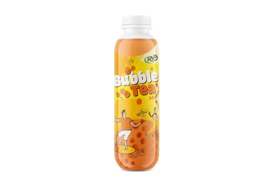 Bubble tea mango PET