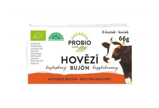 Bujón hovězí BIO kostky 66 g