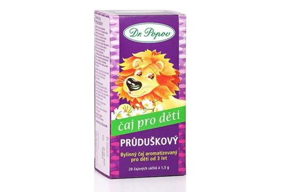 Čaj bylinný dětský Průduškový