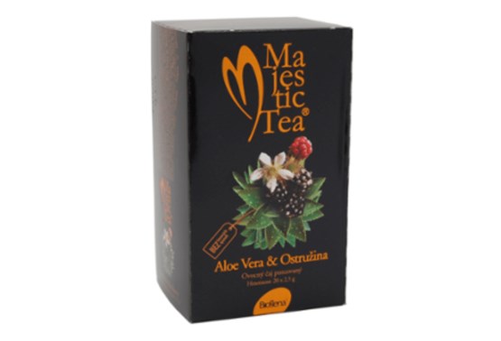 Čaj Majestic Tea Aloe Vera & Ostružina