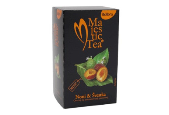 Čaj Majestic Tea Noni & švestka