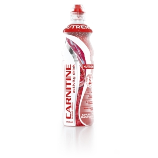 Carnitine activity drink with caffeine 750 ml - malina