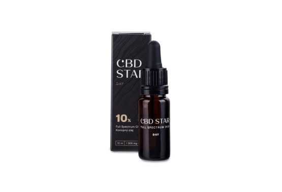 CBD STAR Day olej 10% 10 ml CBD - expirace