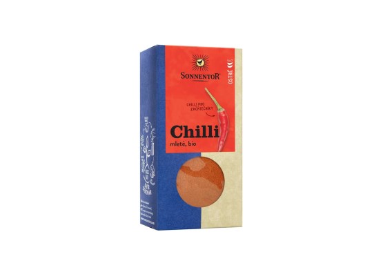 Chilli mleté bio