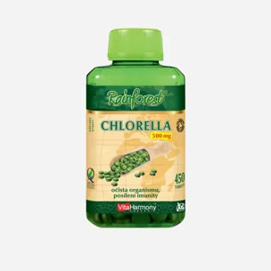 Chlorella 500 mg ORGANIC - XXL economy