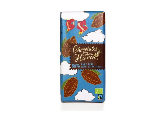 Chocolates From Heaven Hořká čokoláda Peru 80% BIO