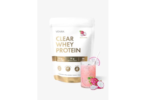 Clear whey protein / proteinová limonáda dračí ovoce